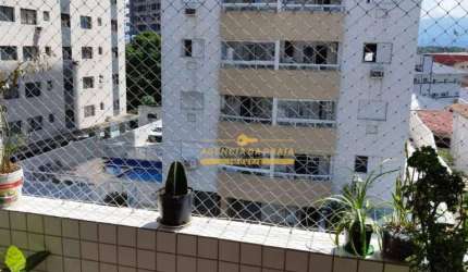 Apartamento com 2 dormitórios à venda, 70 m² por R$ 477.000,00 - Vila Guilhermina - Praia Grande/SP