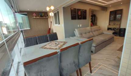 Apartamento com 2 dormitórios à venda, 78 m² por R$ 590.000,00 - Caiçara - Praia Grande/SP