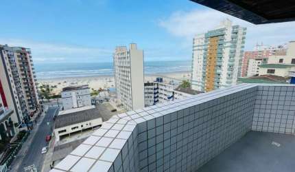 Cobertura à venda, 145 m² por R$ 1.100.000,00 - Vila Guilhermina - Praia Grande/SP