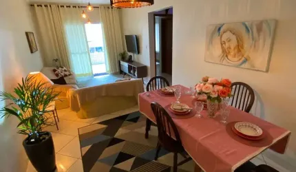 Apartamento com 2 dormitórios à venda, 110 m² por R$ 690.000,00 - Vila Guilhermina - Praia Grande/SP