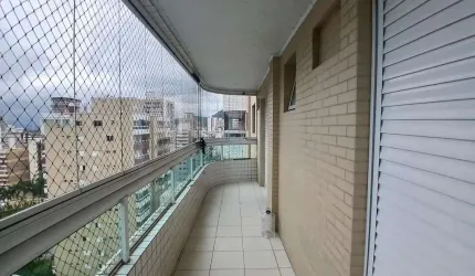 Apartamento com 2 dormitórios à venda, 131 m² por R$ 750.000,00 - Vila Guilhermina - Praia Grande/SP