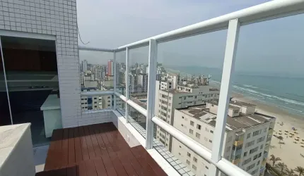 Cobertura com 4 dormitórios à venda, 157 m² por R$ 1.990.000,00 - Ocian - Praia Grande/SP