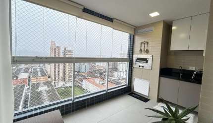 Apartamento com 1 dormitório à venda, 55 m² por R$ 500.000,00 - Aviação - Praia Grande/SP