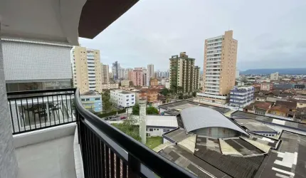 Apartamento com 2 dormitórios à venda, 56 m² por R$ 523.297,95 - Tupi - Praia Grande/SP
