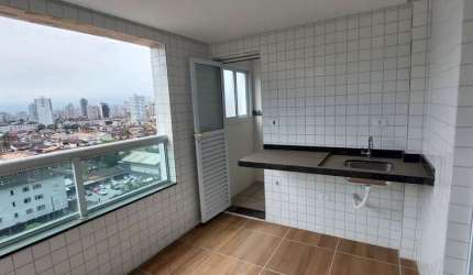 Apartamento com 2 dormitórios à venda, 86 m² por R$ 630.000,00 - Canto do Forte - Praia Grande/SP