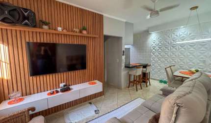 Casa com 1 dormitório à venda, 45 m² por R$ 285.000,00 - Aviação - Praia Grande/SP