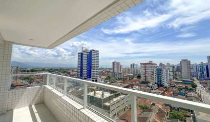 Apartamento com 2 dormitórios à venda, 86 m² por R$ 580.000,00 - Aviação - Praia Grande/SP