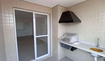 Apartamento com 2 dormitórios à venda, 63 m²  - Aviação - Praia Grande/SP