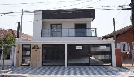 Sobrado com 2 dormitórios à venda, 62 m² - Mirim - Praia Grande/SP