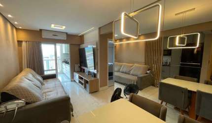 Apartamento com 2 dormitórios à venda, 87 m² por R$ 950.000,00 - Vila Guilhermina - Praia Grande/SP