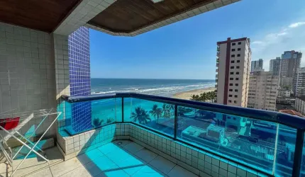Apartamento à venda com vista mar no Caiçara