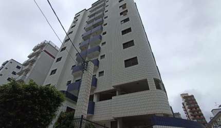 Apartamento com 1 dormitório à venda, 46 m²  - Vila Guilhermina - Praia Grande/SP