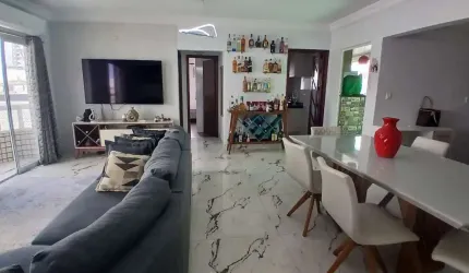 Cobertura com 3 dormitórios à venda, 200 m² por R$ 1.100.000,00 - Vila Guilhermina - Praia Grande/SP