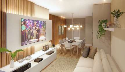Apartamento Lançamento à venda na Guilhermina em Praia Grande - SP.