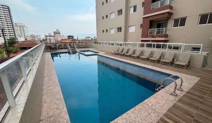 Apartamento com 1 dormitório à venda, 42 m² por R$ 350.000,00 - Aviação - Praia Grande/SP