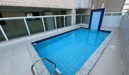 Apartamento com 2 dormitórios à venda, 120 m² por R$ 638.000,00 - Vila Guilhermina - Praia Grande/SP