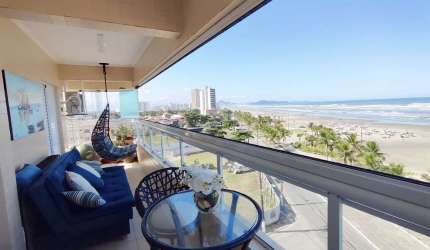 Apartamento com 2 dormitórios à venda, 88 m² - Mirim - Praia Grande/SP