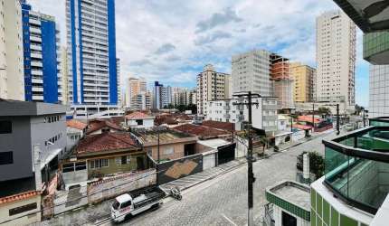 Apartamento com 2 dormitórios à venda, 70 m² por R$ 330.000,00 - Aviação - Praia Grande/SP