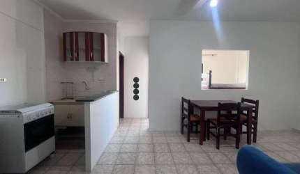 Kitnet com 1 dormitório à venda, 35 m² por R$ 155.000,00 - Tupi - Praia Grande/SP