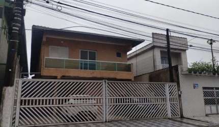Casa com 1 dormitório, 40 m² - venda ou aluguel - Vila Tupiri - Praia Grande/SP