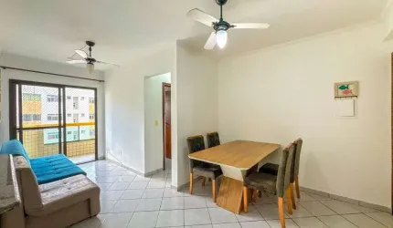 Apartamento com 1 dormitório à venda, 54 m² por R$ 295.000,00 - Tupi - Praia Grande/SP