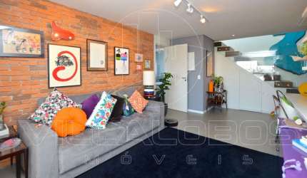 Cobertura com 2 dormitórios, 126 m² - venda por R$ 2.100.000,00 ou aluguel por R$ 13.700,00/mês - Alto de Pinheiros - São Paulo/SP