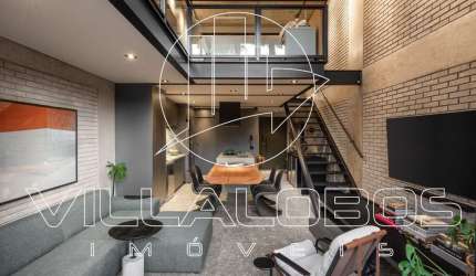 Loft com 1 dormitório à venda, 127 m² por R$ 3.000.000,00 - Pinheiros - São Paulo/SP