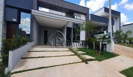Casa com 3 dormitórios à venda, 184 m² por R$ 1.460.000,00 - Condomínio Jardim Piemonte - Indaiatuba/SP