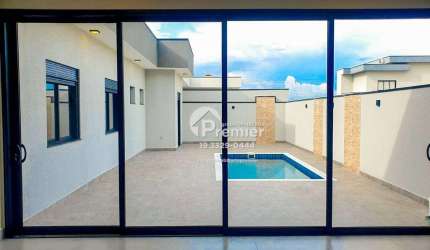 Casa com 3 dormitórios à venda, 208 m² por R$ 1.590.000,00 - Condomínio Piemonte - Indaiatuba/SP