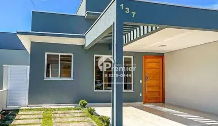 Casa com 3 dormitórios para alugar, 105 m² por R$ 5.522/mês - Jardim Park Real - Indaiatuba/SP