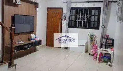 Sobrado com 3 dormitórios à venda, 125 m² por R$ 455.800,00 - Parque Continental II - Guarulhos/SP