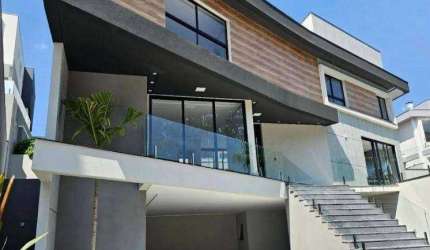 Lindíssimo Sobrado com 4 dormitórios à venda, 360 m² por R$ 3.100.000 - Condomínio Real Park - Arujá/SP