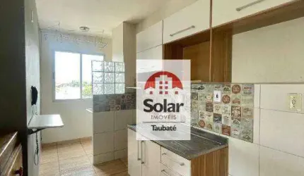 Apartamento com 2 dormitórios à venda, 54 m² por R$ 165.000,00 - Vila São Geraldo - Taubaté/SP