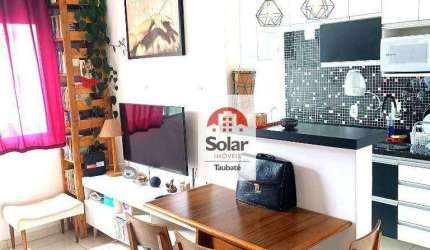 Apartamento com 2 dormitórios à venda, 54 m² por R$ 175.000,00 - Barranco - Taubaté/SP