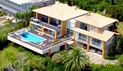 Casa em condomínio fechado com 6 quartos à venda na Rodovia Haroldo Soares Glavan, 4450, Cacupé, Florianópolis, 835 m2 por R$ 14.000.000