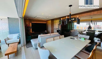 Apartamento com 4 dormitórios à venda, 177 m² por R$ 2.250.000,00 - Guararapes - Fortaleza/CE