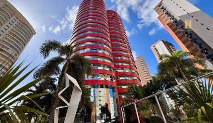 Apartamento com 3 dormitórios à venda, 225 m² por R$ 2.800.000 - Meireles - Fortaleza/CE