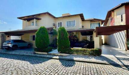 Casa com 4 dormitórios para alugar no Lago Jacarey, 360 m² por R$ 7.771/mês - Lago Jacarey - Fortaleza/CE