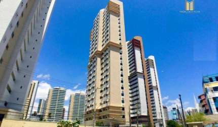 Apartamento com 3 dormitórios para alugar, 95 m² por R$ 3.232/mês - Cocó - Fortaleza/CE