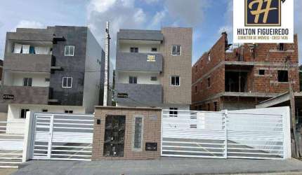 Apartamento com 2 dormitórios à venda, 56 m² por R$ 175.000 - Trincheiras - João Pessoa/PB