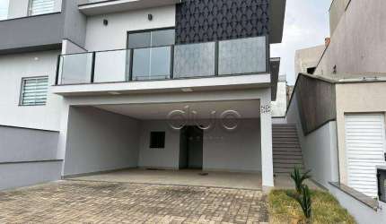 Casa com 3 dormitórios à venda, 154 m² por R$ 860.000 - Reserva das Paineiras-Piracicaba/SP