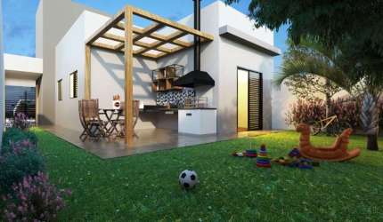Casa com 3 dormitórios à venda, 99 m² por R$ 520.000,00 - Terras Di Treviso - Piracicaba/SP