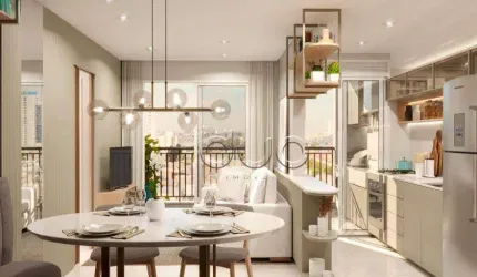 Apartamento com 2 dormitórios à venda, 55 m² por R$ 225.600,00 - Morumbi - Piracicaba/SP