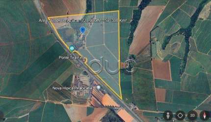 Área à venda, 728000 m² por R$ 36.500.000,00 - Batistada - Rio das Pedras/SP