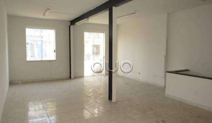 Casa com 1 dormitório para alugar, 119 m² por R$ 1.755,00/mês - Centro - Piracicaba/SP