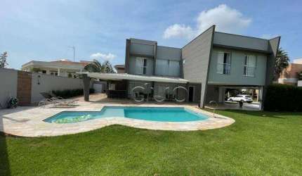 Casa com 3 dormitórios para alugar, 288 m² por R$ 14.946,00/mês - Terras de Piracicaba - Piracicaba/SP