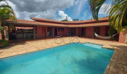 Casa com 3 dormitórios à venda, 353 m² por R$ 1.200.000,00 - Dois Córregos - Piracicaba/SP