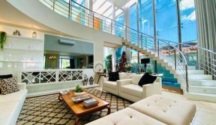 Casa com 3 dormitórios à venda, 370 m² por R$ 4.000.000,00 - Residencial Damha - Piracicaba/SP
