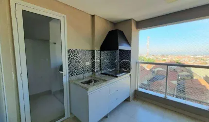 Apartamento com 3 dormitórios para alugar, 86 m² por R$ 3.735,00/mês - Paulicéia - Piracicaba/SP