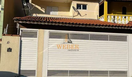 Sobrado com 3 dormitórios à venda, 87 m² por R$ 650.000,00 - Jardim Santa Rita - Embu das Artes/SP